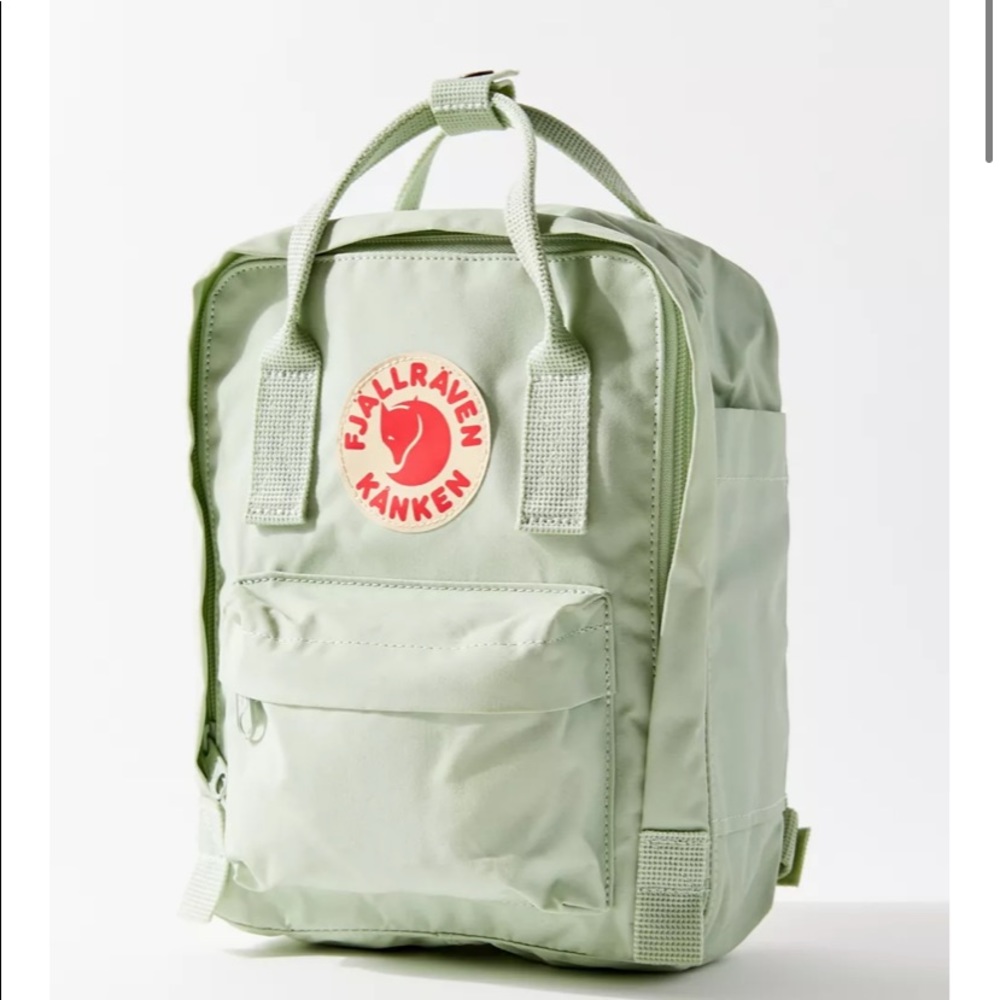Fjallraven kanken mint green mini backpack